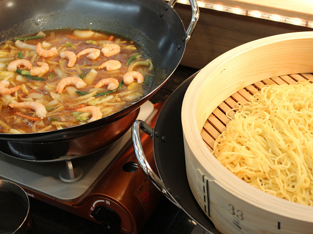 あんかけ焼きそば【朝食バイキング】