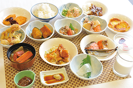 画像:朝ご飯