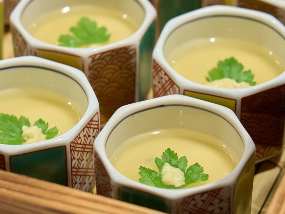 広島県産牡蠣入り茶碗蒸し