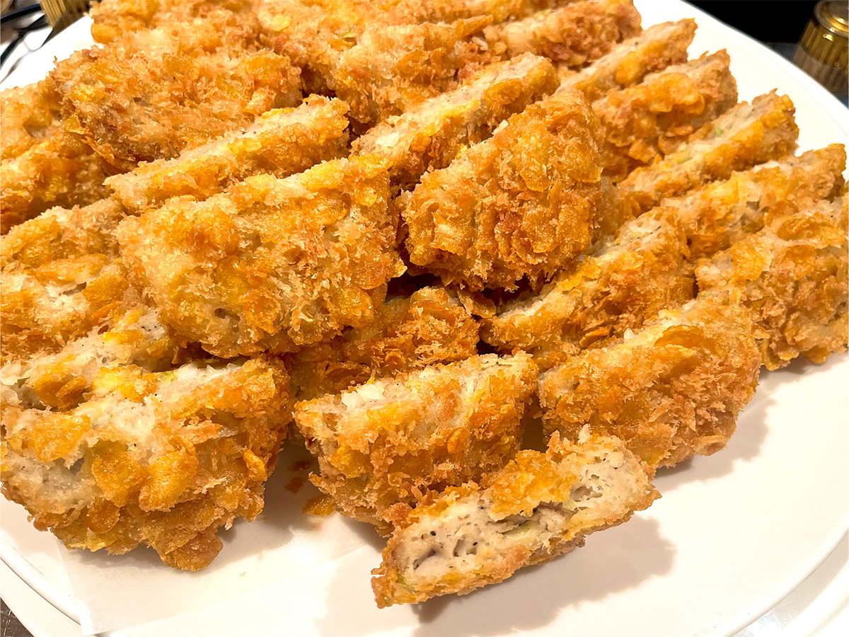 怪獣レモンのミンチカツ