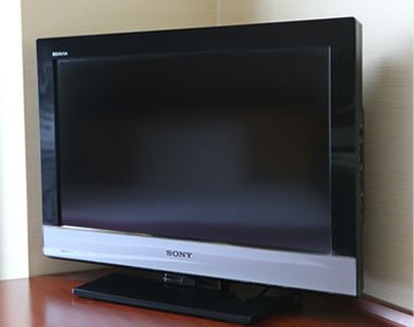 全室32型以上の大型テレビ