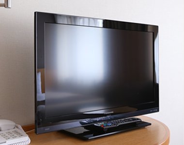 全室26型の液晶テレビ