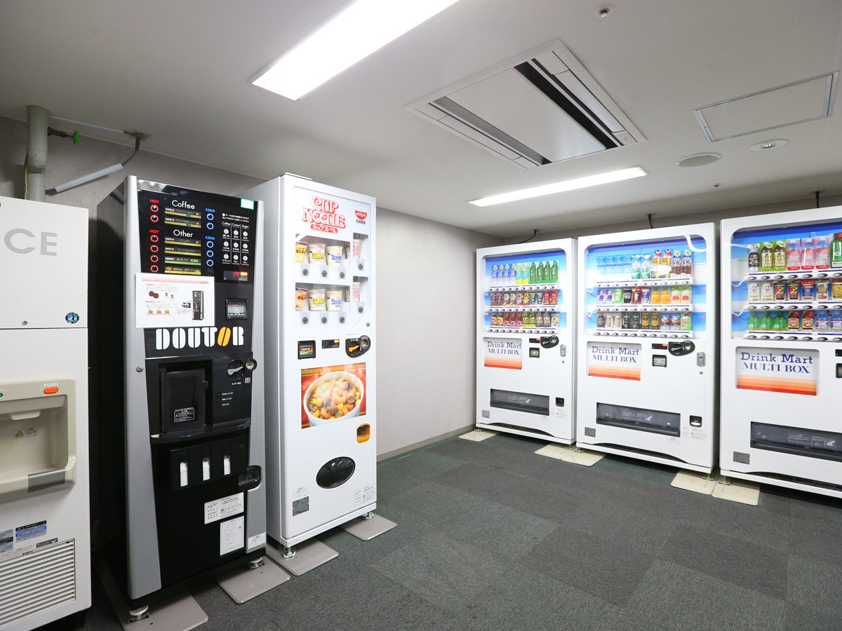 自動販売機、製氷機