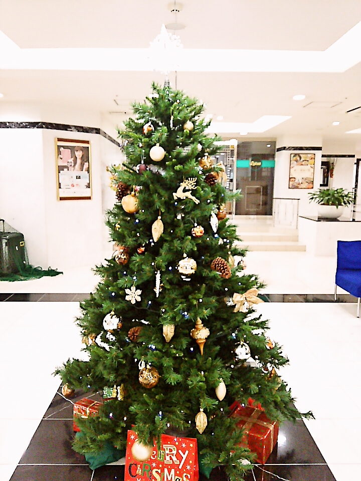 今年のクリスマスツリー ホテル法華クラブ福岡 公式